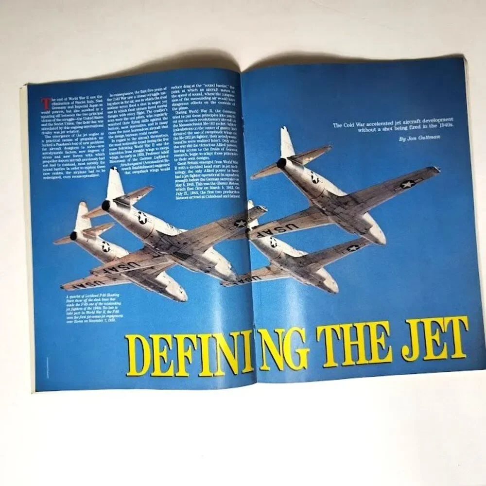 Aviation History Magazine Lot of 3 1993 & 1994 Vintage Hells Angels Houdini